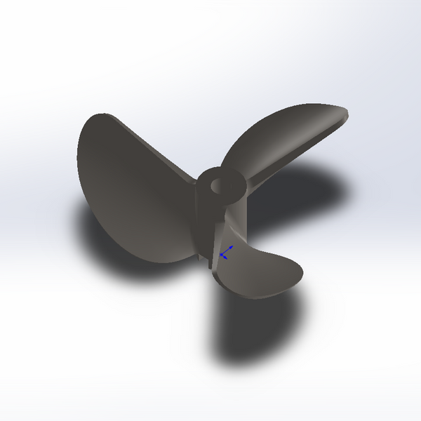 7018/3 WС Serie 3D Propeller 50-60cc steel 192212550 photo