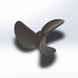 7018/3 WС Serie 3D Propeller 50-60cc steel 192212550 photo 7