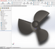 643/3 Gen-2 Namba champion propeller stainless steel 254081254-Gen2 photo 2