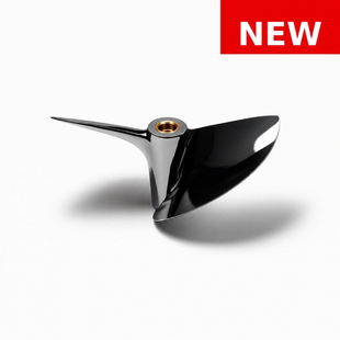 4519R Stainless Steel RC Boat Propeller 45mm 1.9 Pitch 3/16" Dog Drive  DP-4519-2B-45-RH-316 photo