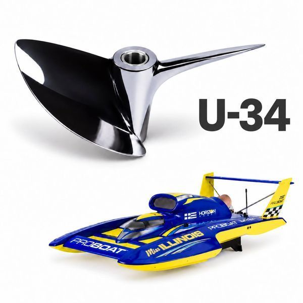 U-34 Miss Illinois &ndash; 49 mm Performance Propeller | Doctor Props DP-U34-49 photo