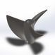 SAW V948/3 propeller stainless steel 3D printing V948-3-SS-PR photo 2