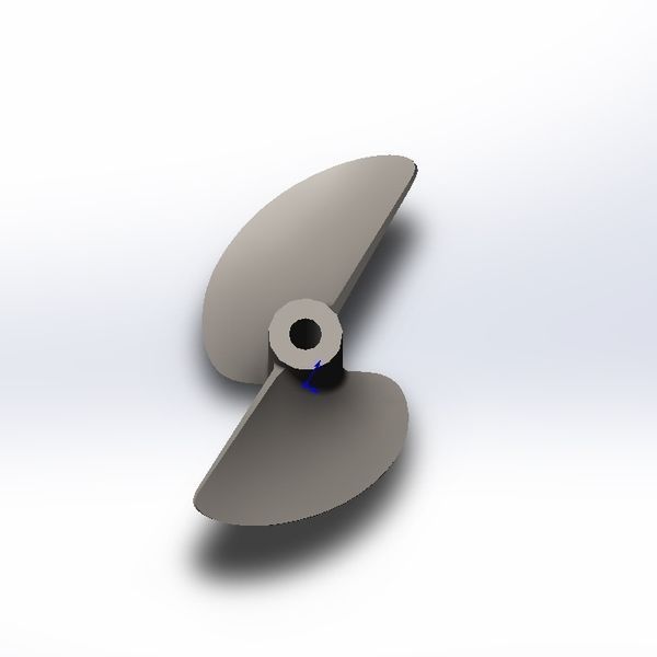 Old Naviga propeller 44.5 mm pitch 1.15 NO-44.5/M4 photo